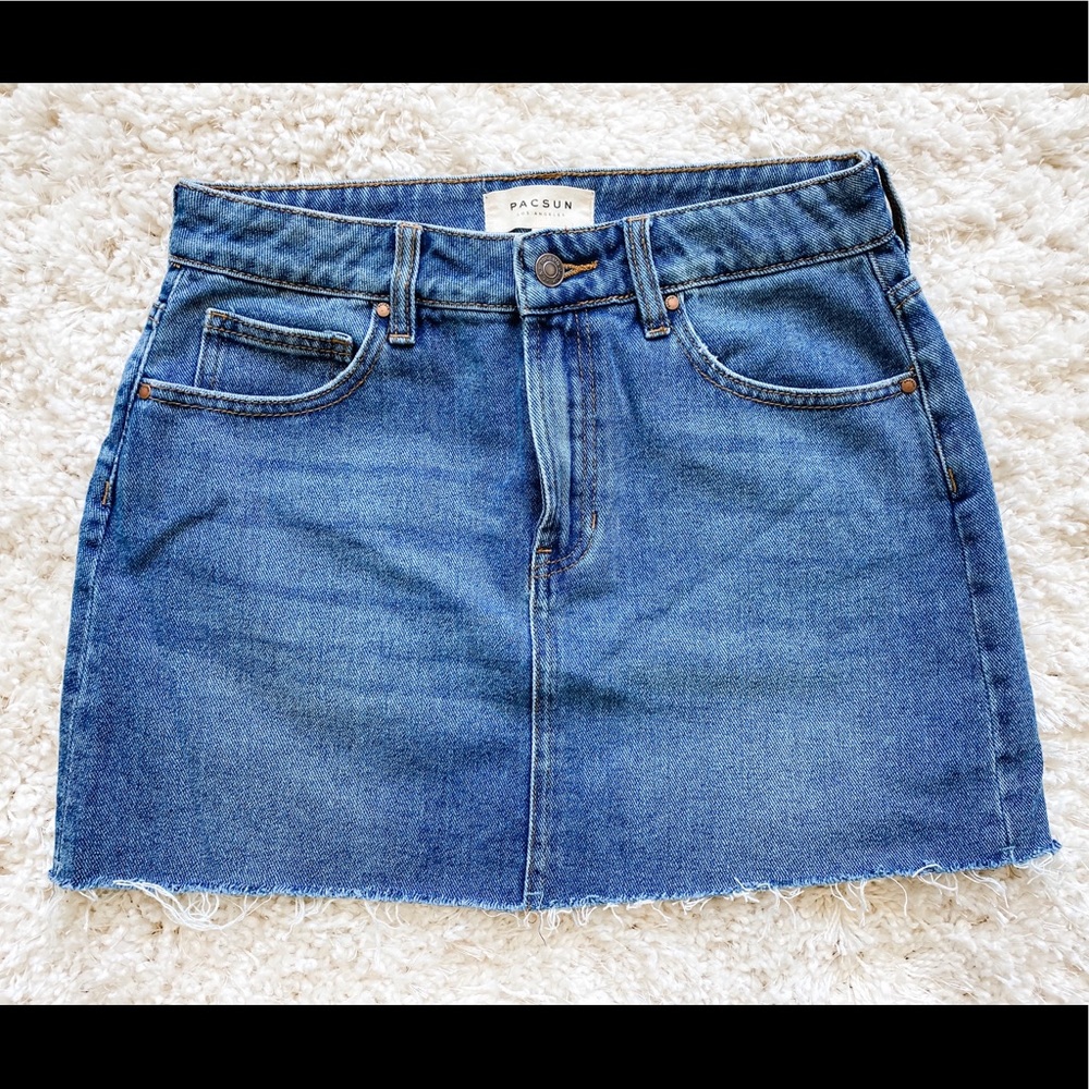 PacSun blue Jean skirt